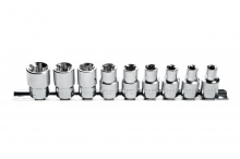 Zestaw nasadek Torx 1/2" 9 szt., CrV50BV30 - HT1A880 - HOGERT