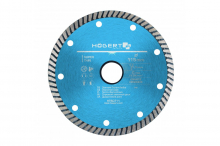 Tarcza diamentowa 115 mm, turbo, super cienka - HT6D711 - HOGERT