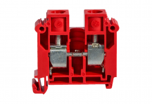 Złączka szynowa gwintowa ZSG1-16.0c czerwony - 12601311 - SIMET
