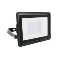 30W Naświetlacz LED SMD z mufą kablową / Chip SAMSUNG / Barwa:4000K / Obudowa: Czarna - 20311 - V-TAC