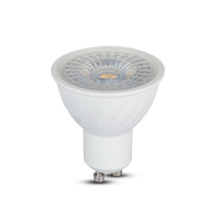 6W GU10 Żarówka LED / Chip SAMSUNG / Barwa:4000K / Kąt 110' / Ściemniana / Trzonek:GU10 - 21199 - V-TAC