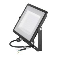 300W Naświetlacz LED SMD / Chip SAMSUNG / Barwa:6400K / Obudowa: Czarna - 21423 - V-TAC