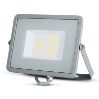 50W Naświetlacz LED SMD / Chip SAMSUNG / Barwa:4000K / Obudowa: Szara / Wydajność: 115lm/w - 21764 - V-TAC