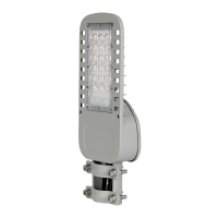 30W Lampa uliczna LED Slim / Chip SAMSUNG / Barwa:4000K / Wydajność: 135lm/w - 21956 - V-TAC