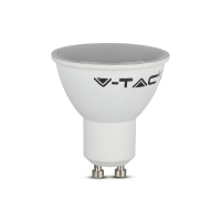 4.5W GU10 Żarówka LED / Barwa:6000K / Trzonek:GU10 / Kąt 110' - 211687 - V-TAC
