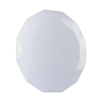 30W/60W/30W Dekoracyjny plafon LED / Barwa: 3w1 / Ściemniany / Klosz z efektem diamentu - 2114921 - V-TAC