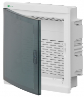 ROZDZIELNIA MULTIMEDIALNA 2x12 P/T IP40 N+PE DRZWI DYMNE ELEGANT - 2435-21 - ELEKTRO-PLAST NASIELSK