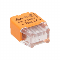 Złączka instalacyjna wciskana 2-przewodowa; na drut 0,75-2,5mm2; IEC 300V/24A; 10 szt. - OR-SZ-8004/2/10 - ORNO