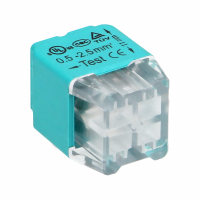 Złączka instalacyjna wciskana 4-przewodowa; dwurzędowa; na drut 0,75-2,5mm2; IEC 300V/24A; 10 szt. - OR-SZ-8004/4/10 - ORNO