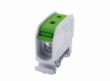 ZŁĄCZKA SZYNOWA GWINTOWA STB 16 AL/CU 87110 SIMBLOCK ZIELONY - 81000005 - SIMET
