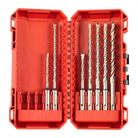 Kaseta wierteł udarowych SDS Plus M2 O5,6,8 x 110 i O6,8,10,12 x 160 mm - 4932492116 - MILWAUKEE
