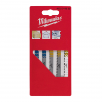 Komplet brzeszczotów drewno/metal 5szt na blistrze - 4932345825 - MILWAUKEE