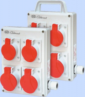 ROZDZIELNICA RPK-3 IP-44 2X16A 3P+N+Z 400V~ 2X32A 3P+N+Z 400V~. - 940073 - ELEKTROMET DZIERŻONIÓW