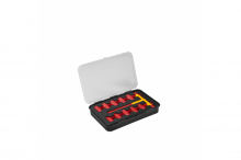 Zestaw nasadek izolowanych z kluczem typu T 1000 V, 11 szt - HT1E102 - HOGERT