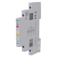Lampka kontrolna zasilania 1/3S 3xLED CZERWONA/ŻÓŁTA/ZIELONA 3x230V - LK-703K - F&F