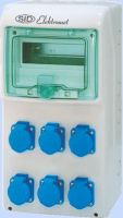 ROZDZIELNICA 8 MODUŁÓW IP44 6X16A 2P+Z 250V~ RSS-02 - 942024 - ELEKTROMET DZIERŻONIÓW