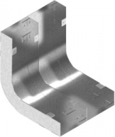 Łuk kanału dwutorowy LKd340H48 1,00 mm - 541634 - BAKS
