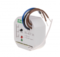 Odbiornik monostabilny; 230V 5A; ; montaż w puszce O60 RS-407 M - RS-407M - F&F