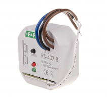 Odbiornik bistabilny; 230V 5A; ; montaż w puszce O60 RS-407 B - RS-407B - F&F