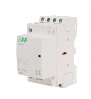 Stycznik modułowy, montaż na szynie, styki 3NO+1NC, 25A - ST25-31 - F&F
