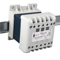 TRANSFORMATOR JEDNOFAZOWY IP21 NA SZYNĘ TH35 PTM 100VA 230/ 24V - 16024-9930 - BREVE