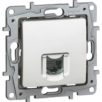GNIAZDO 1XRJ45 KAT. 6 FTP BIAŁE NILOE - 664777 - LEGRAND