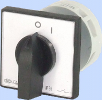 ŁĄCZNIK KRZYWKOWY W OBUDOWIE E12-52 WŁĄCZ-WYŁĄCZ JEDNOFAZOWY 0-I IP-65 - 921252 - ELEKTROMET DZIERŻONIÓW