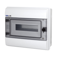 ROZDZIELNIA HERMETYCZNA TWORZYWO 12 MODUŁÓW P/T IP65 LISTWA N+PE RHP-12 - 36.120 - ZAKŁAD PRODUKCYJNO - HANDLOWY "ELEKTRO-PLAST" SPÓŁKA Z OGRANICZONĄ ODPOWIEDZIALNOŚCIĄ