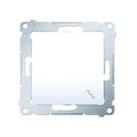 ŁĄCZNIK SCHODOWY POJEDYNCZY ZACISKI AUTOMATYCZNE 10AX 250V BIAŁY SIMON 54 - DW6.01/11 - KONTAKT SIMON