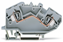 ZŁĄCZKA 2-PRZEWODOWA 6 MM2 SZARA TOPJOB - 782-601 - WAGO
