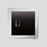 GNIAZDO HDMI ANTRACYT SIMON 54 - DGHDMI.01/48 - KONTAKT SIMON