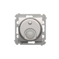 Łącznik z czujnikiem ruchu (moduł) 20-500 W; srebrny mat - DCR10T.01/43 - KONTAKT SIMON