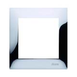 RAMKA POJEDYNCZA UNIWERSALNA IP20/IP44 CHROM SIMON 54 - DR1/63 - KONTAKT SIMON