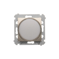 Sygnalizator świetlny LED – światło białe (moduł) 230V~; złoty mat - DSS1.01/44 - KONTAKT SIMON