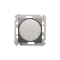 Sygnalizator świetlny LED &ndash; światło białe (moduł) 230V~; antracyt - DSS1.01/48 - KONTAKT SIMON
