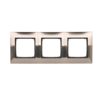 RAMKA POTRÓJNA UNIWERSALNA IP20/IP44 INOX SIMON 54 - DR3/61 - KONTAKT SIMON